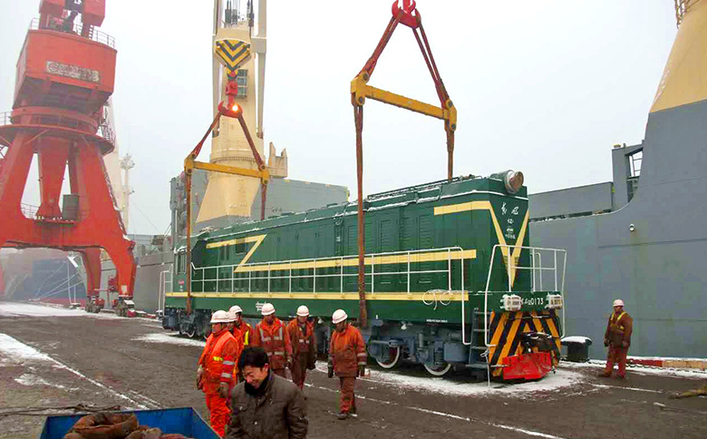 吊裝機車(chē)專(zhuān)用吊具出口非洲